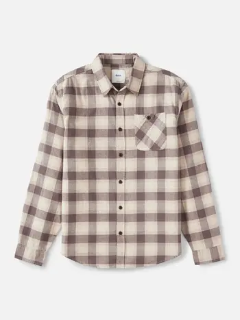 Katin MEN'S DEREK FLANNEL LS PLUM