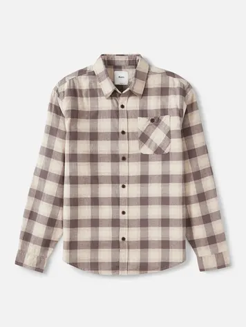 Katin HOMMES DEREK FLANNEL LS PLUM