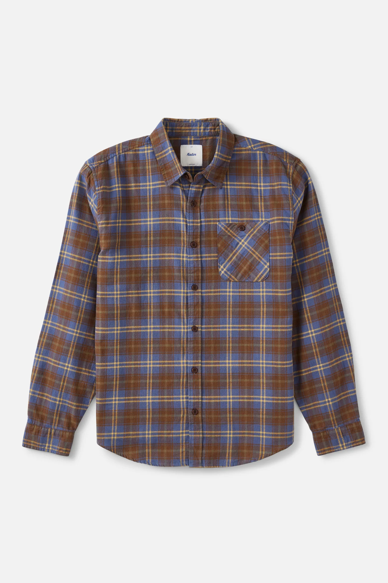 Katin MEN'S DEREK FLANNEL LS