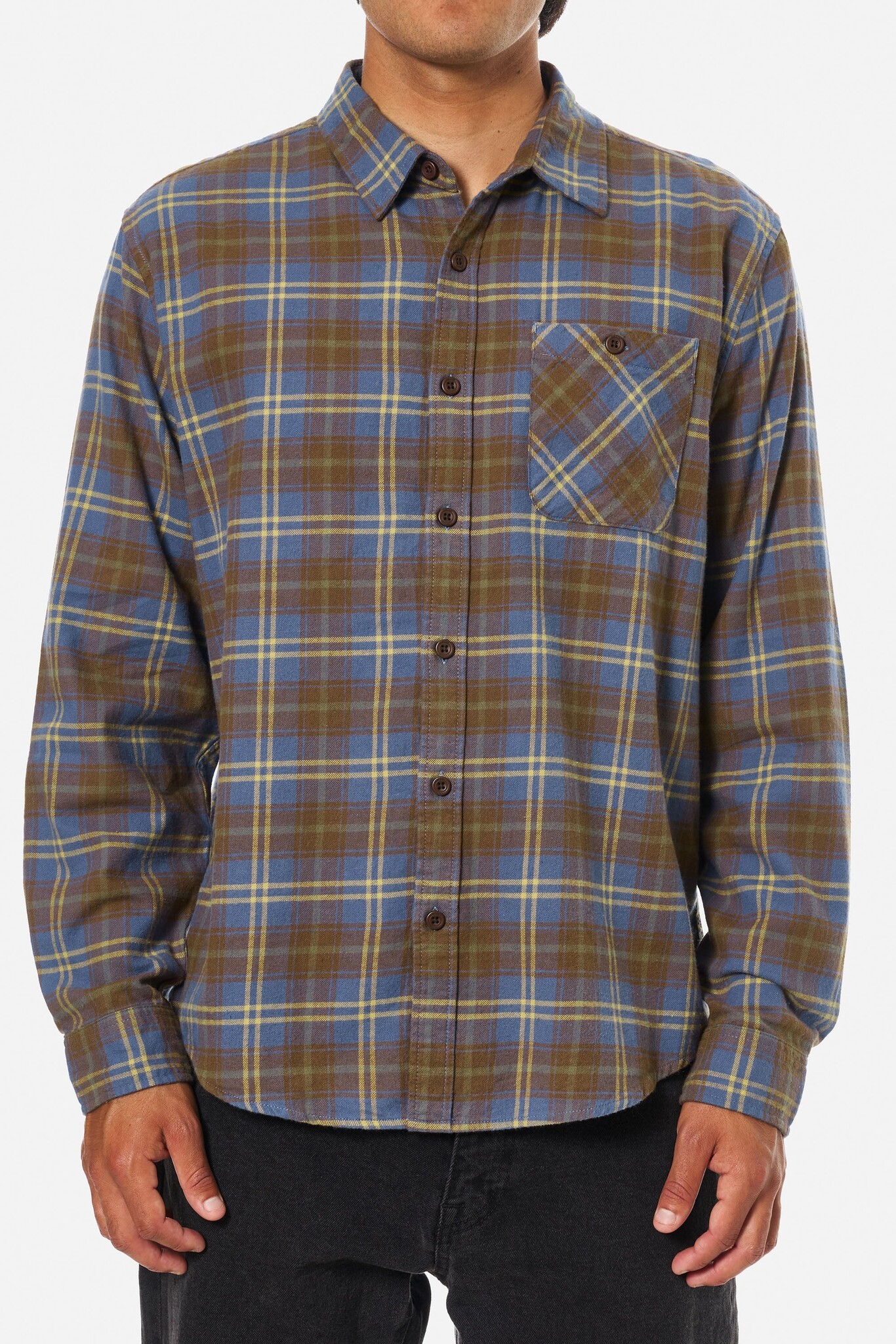 Katin MEN'S DEREK FLANNEL LS