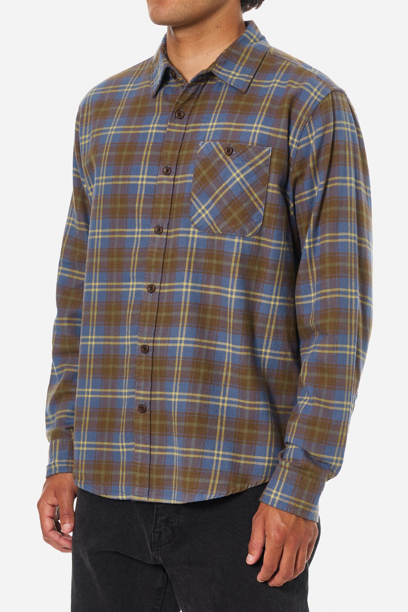 Katin MEN'S DEREK FLANNEL LS