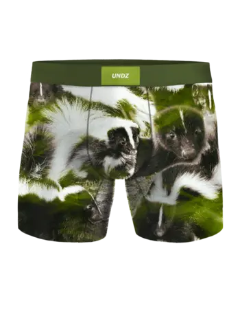 Undz HOMMES CLASSIC BOXER MOUFETTES