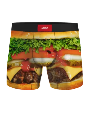 Undz HOMMES CLASSIC BOXER BURGER