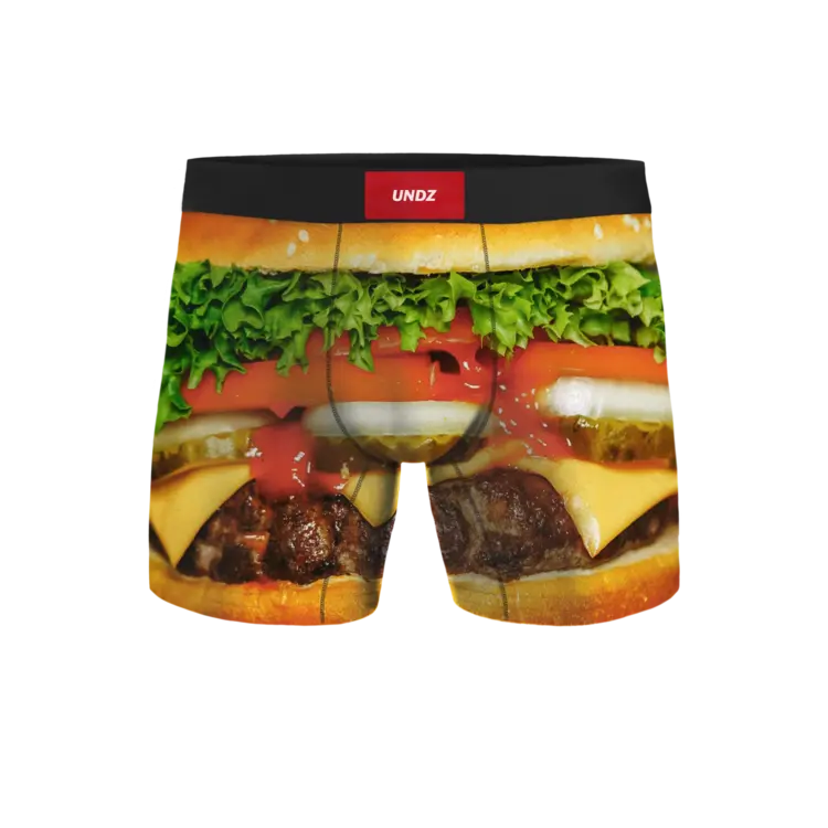 Undz MEN'S CLASSIC BOXER BURGER