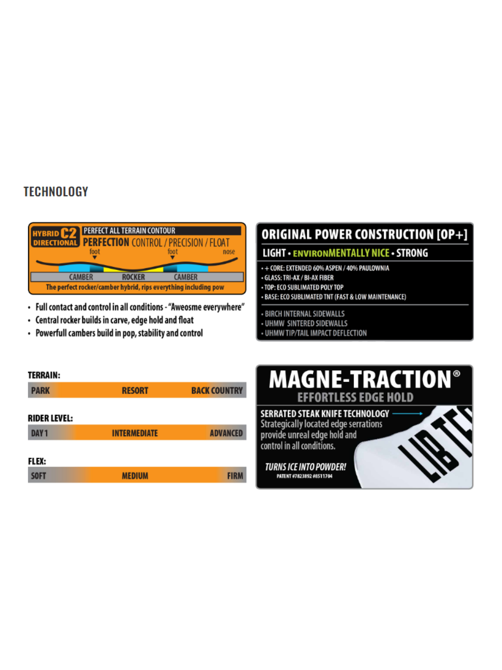 Lib Tech HOMMES COLD BREW SNOWBOARD