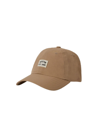 Brixton MEN'S WOODBURN LP ADJUSTABLE HAT SAND NYLON