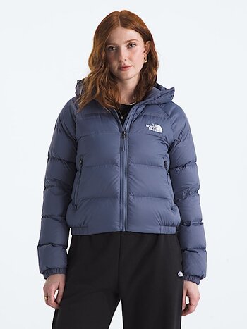 THE NORTH FACE FEMMES HYDRENALITE DOWN HOODIE TWILIGHT GALAXY