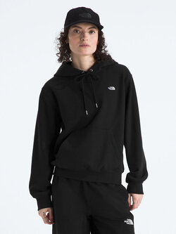 THE NORTH FACE FEMMES TNF ESSENTIAL SIMPLE DOME RELAXED HOODIE TNF BLACK
