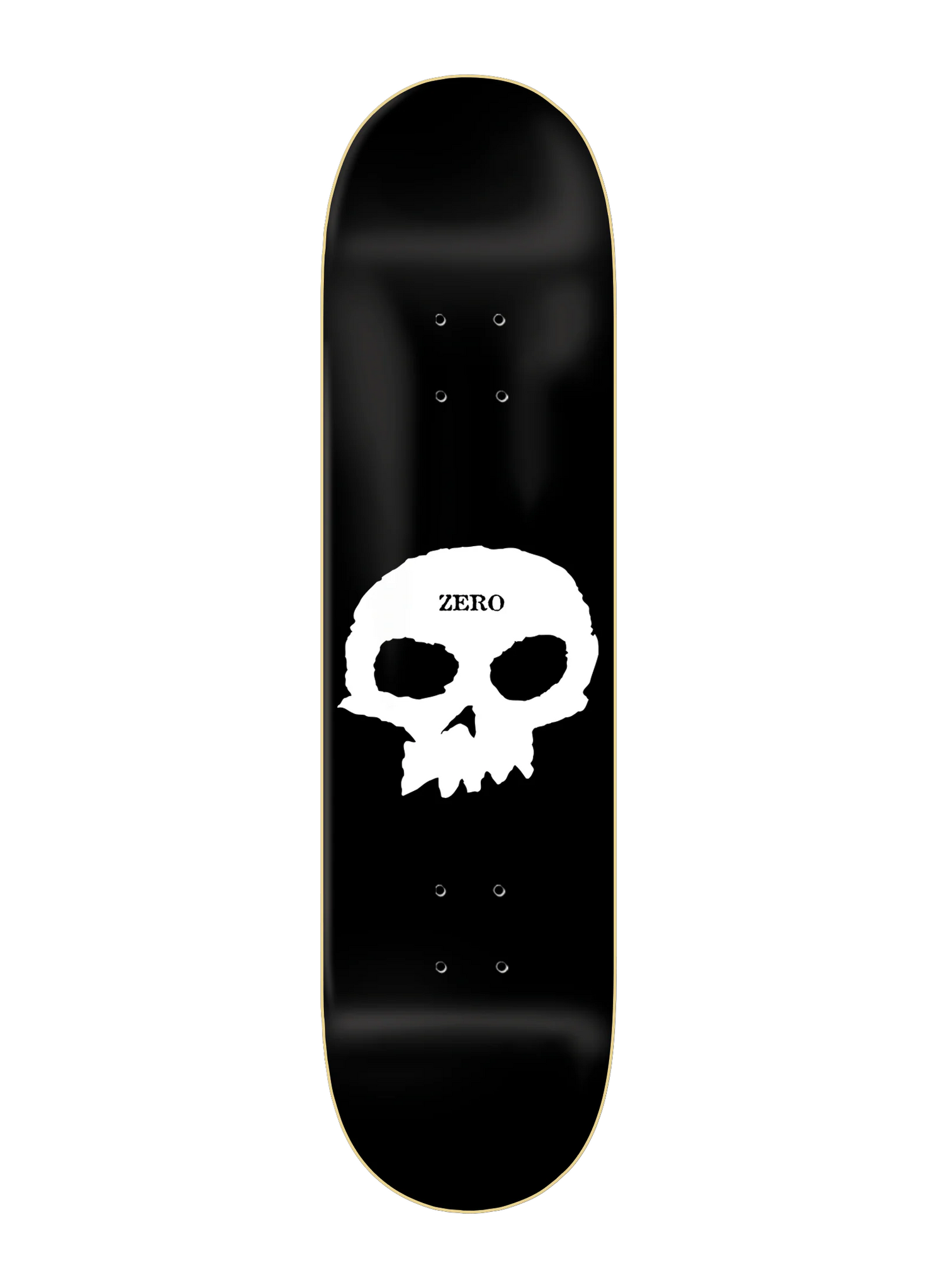 Zero skateboards SINGLE SKULL DECK 8.25"