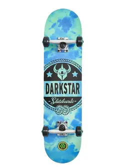 Darkstar GENERAL SKATEBOARD COMPLET TIE DYE BLUE 7.875"