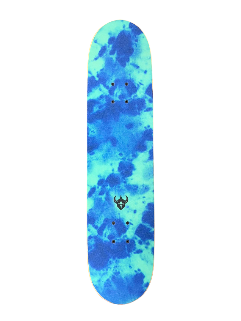 Darkstar GENERAL COMPLETE SKATEBOARD TIE DYE BLUE 7.875"