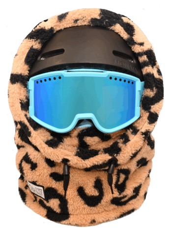 Mdxone KIDS OVER THE HELMET BALACLAVA SOFT PLUSH CHEETAH