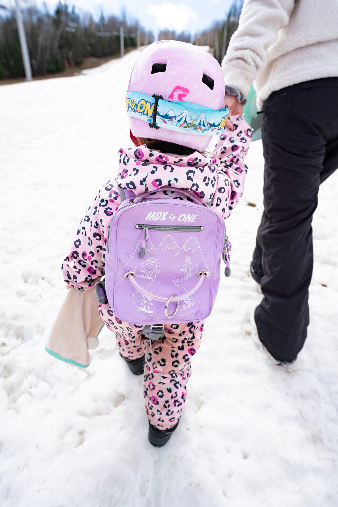 Mdxone KIDS SNOWBOARD HARNESS LAVENDER