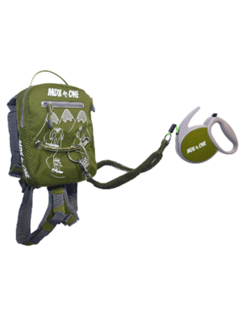 Mdxone ENFANTS HARNAIS DE SNOWBOARD OLIVE