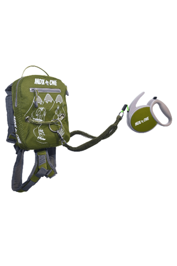 Mdxone KIDS SNOWBOARD HARNESS OLIVE