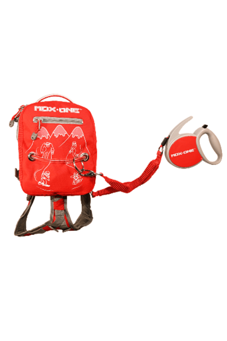 Mdxone ENFANTS HARNAIS DE SNOWBOARD RED