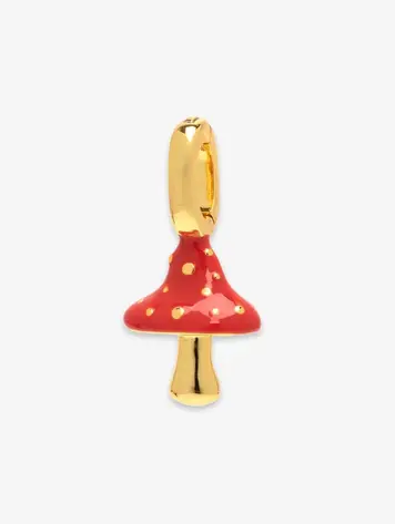 Puravida FEMMES HARPER MUSHROOM CHARM GOLD