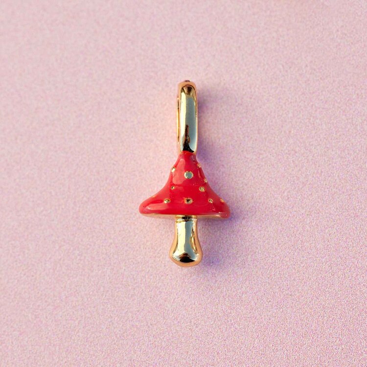 Puravida FEMMES HARPER MUSHROOM CHARM