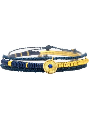 Puravida WOMEN'S CLEAR VISION STYLE BRACELET PACK GOLD