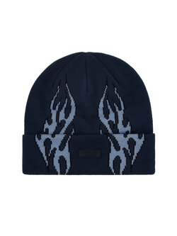 Souvenir MEN'S JAQUARD BEANIE BLUE