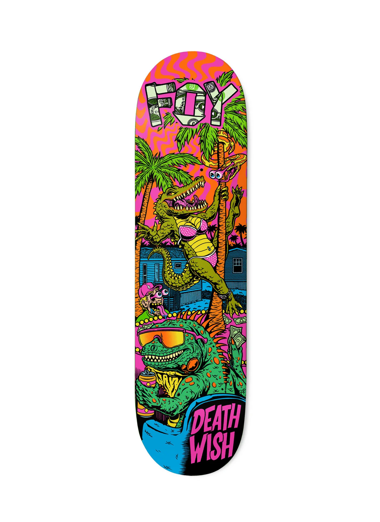 Deathwish Skateboards JAMIE FOY DYSFUNCTION DECK 8.25"