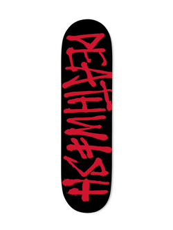 Deathwish Skateboards NEW DEATHSPRAY DECK RED/BLACK 8.25"