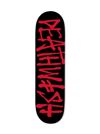 Deathwish Skateboards NEW DEATHSPRAY DECK RED/BLACK 8.25"