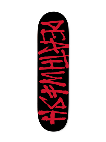 Deathwish Skateboards NEW DEATHSPRAY DECK RED/BLACK 8.25"