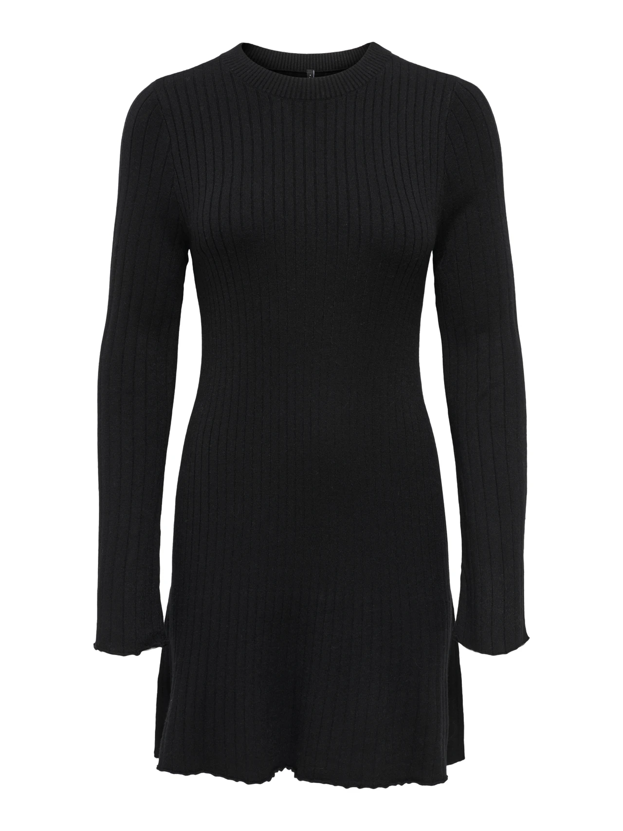 Only MICHELLA O-NECK MIDI DRESS BLACK