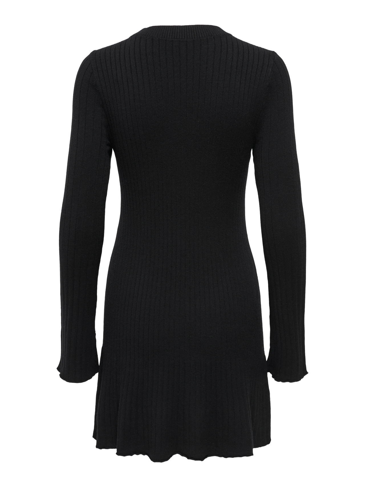 Only MICHELLA O-NECK MIDI DRESS BLACK