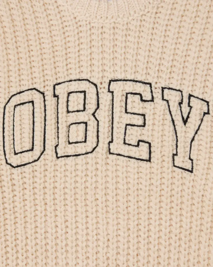 Obey MEN'S OBEY COLLEGIATE SWEATER