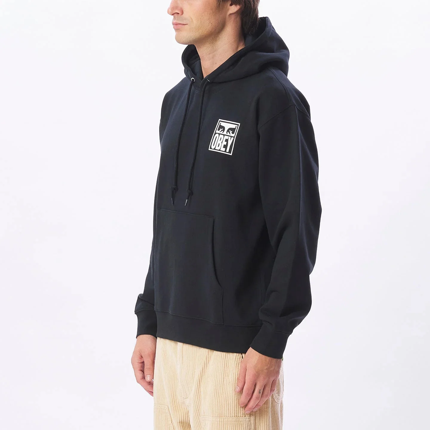 Obey HOMMES OBEY EYES ICON 2 FLEECE HOODIE
