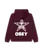 Obey MEN'S BOLD STAR EXTRA HEAVY HOODIE FLEECE