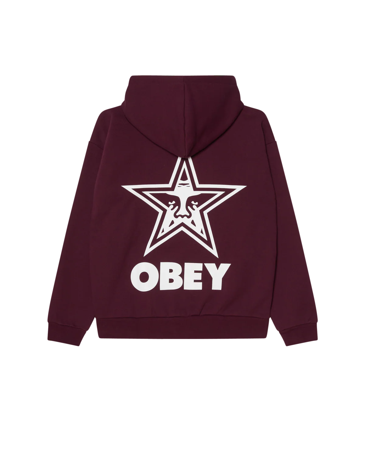 Obey HOMMES BOLD STAR EXTRA HEAVY HOODIE FLEECE
