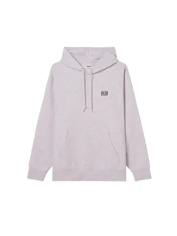 Obey HOMMES ESTABLISHED WORKS EYES HOOD II FLEECE ASH GREY