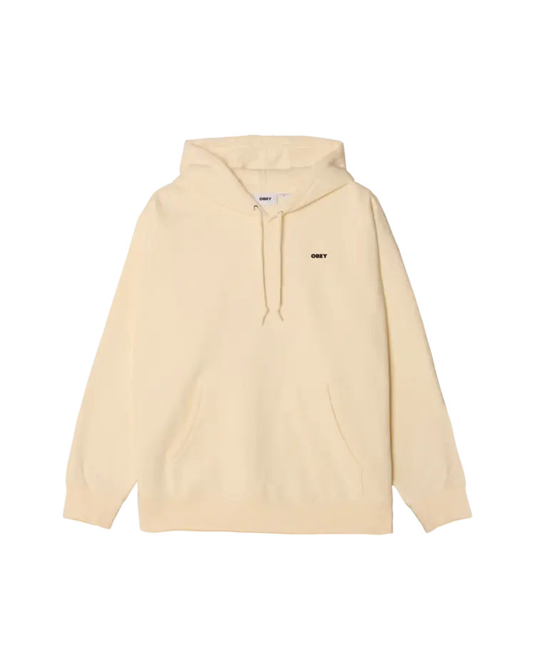 Obey MEN'S OBEY ICON STENCIL FLAME HOODED FLEECE