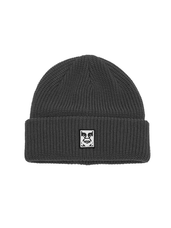 Obey MEN'S MID ICON PATCH CUFF BEANIE BLACK
