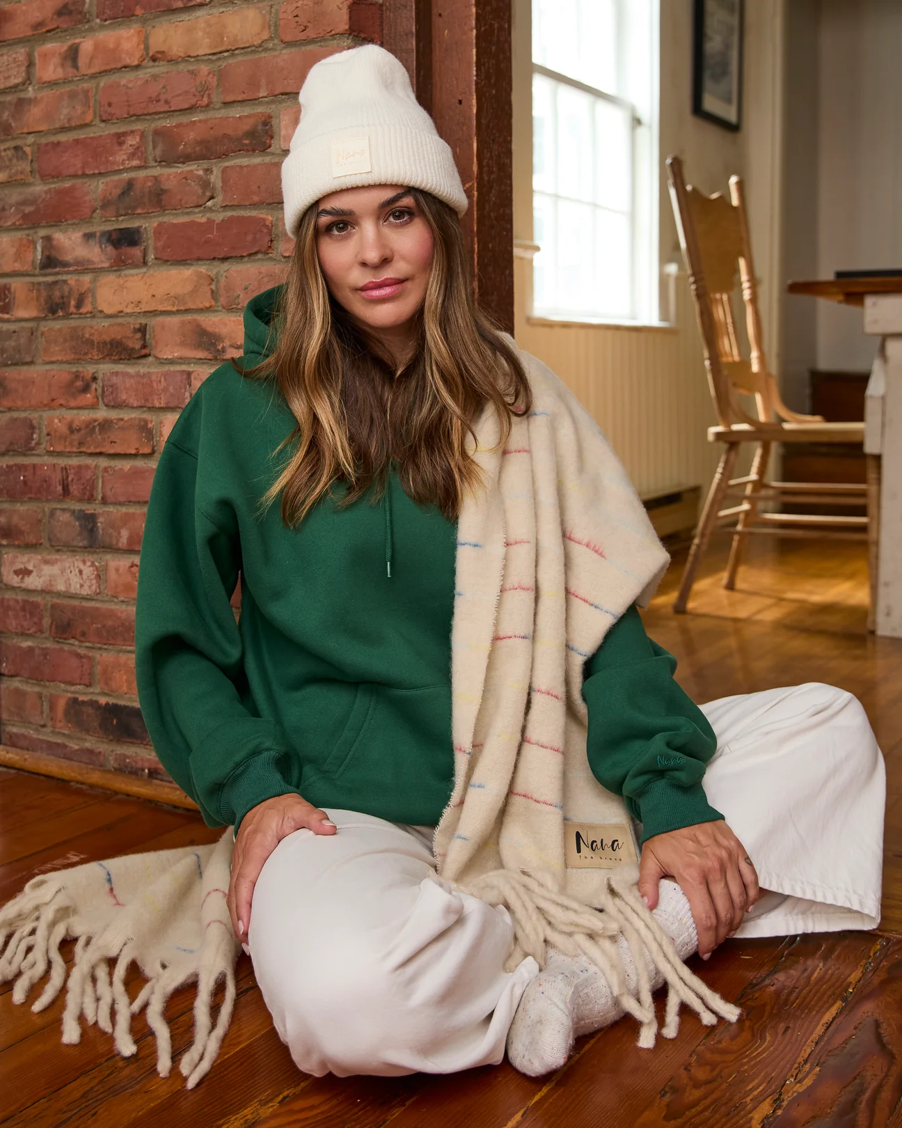 NANA THE BRAND FEMMES GENEVE SCARF