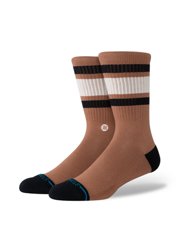 Stance HOMMES STP BOYD CREW SOCKS DARK ROAST