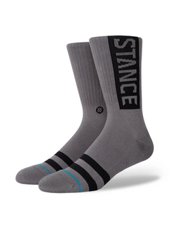 Stance HOMMES STP OG CREW SOCKS GRAPHITE
