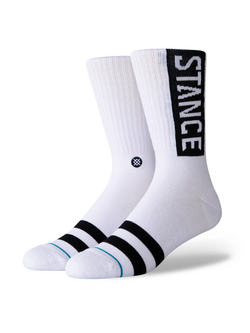Stance HOMMES STP OG CREW SOCKS WHITE