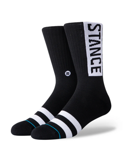 Stance MEN'S STP OG CREW SOCKS BLACK