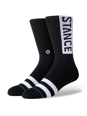 Stance MEN'S STP OG CREW SOCKS BLACK