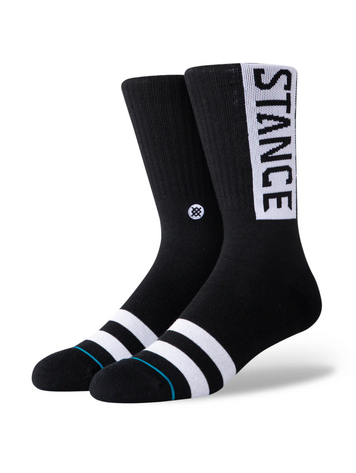 Stance MEN'S STP OG CREW SOCKS BLACK