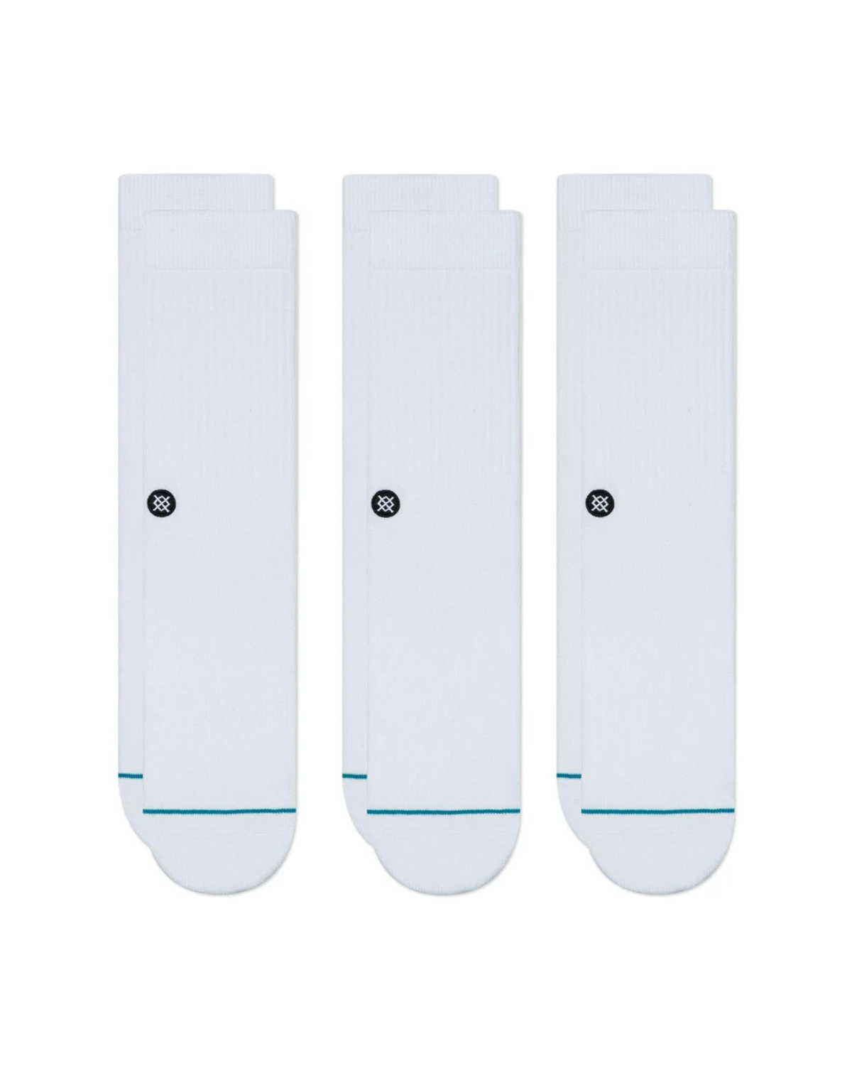 Stance MEN'S STP ICON CREW WHITE 3 PACK
