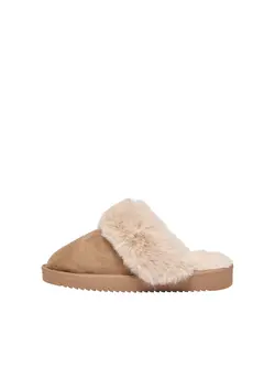 Only FEMMES TEDDY HOMESLIPPER COGNAC