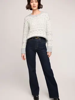 Gentle fawn WOMEN'S CYPRESS PULLOVER SWEATER HEATHER GREY