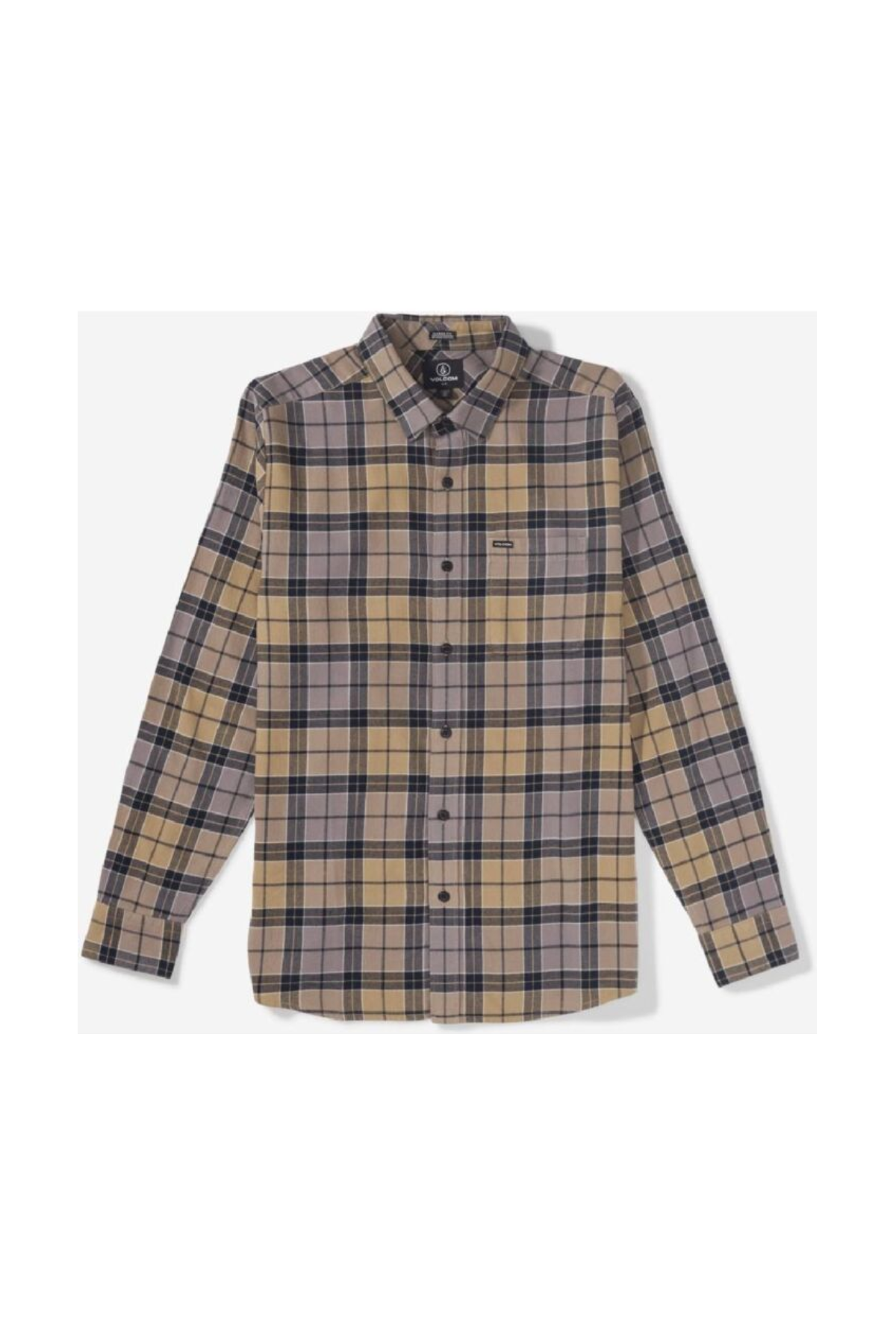 Volcom MEN'S CADEN PLAID LS SHIRT