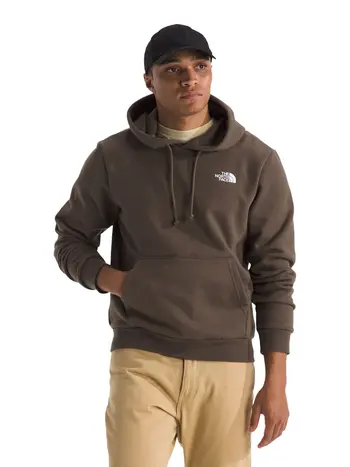 THE NORTH FACE HOMMES EVOLUTION BOX NSE HOODIE SMOKEY BROWN