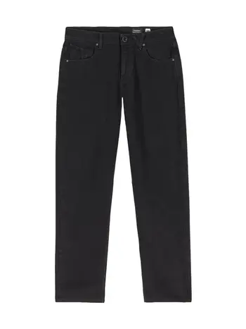 Volcom MEN'S FIVEDOWN DENIM PANTS FADE TO BLACK